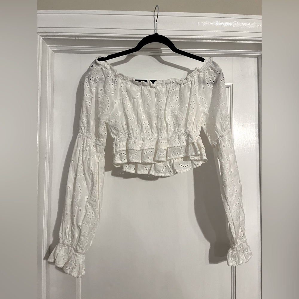 Altar’d State boho off the shoulder top